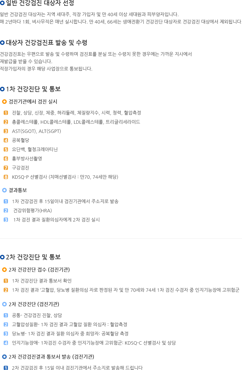 공단건강검진·일반검진